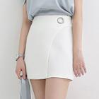 Hoop Detail A-line Skirt