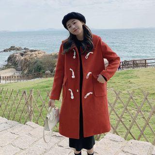 Toggle Long Woolen Jacket