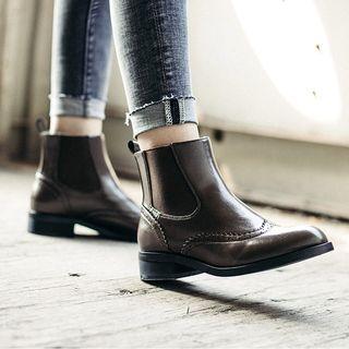 Brogue Chelsea Boots