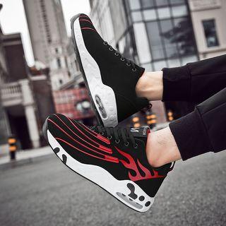 Fire Print Sneakers
