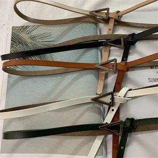 Genuine Leather Triangle Belt