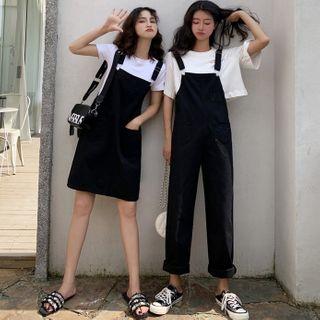 Pocket Detail Overalls / Pinafore