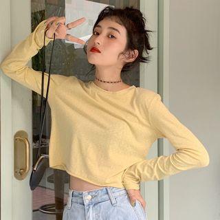 Short-sleeve Plain T-shirt / Long-sleeve Plain T-shirt