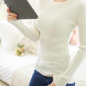 Slim-fit Ribbed Knit Top
