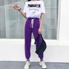 Printed Short-sleeve T-shirt / Sweatpants