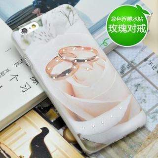 Rhinestone Rings Print Iphone 6 Plus Case