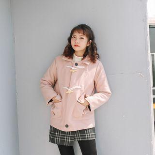 Cropped Toggle Coat