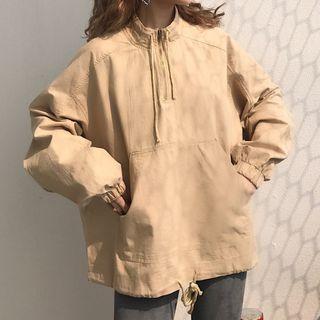 Zip Placket Pullover