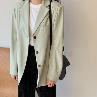 3-buttons Basic Blazer