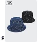 Unisex Washed Denim Bucket Hat