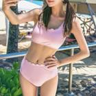 Wavy Edge Bikini Set