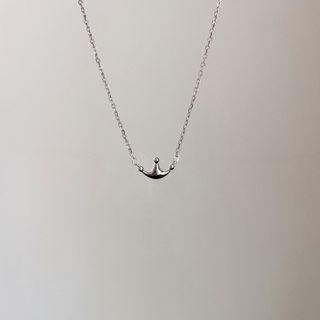 Pendant Sterling Silver Necklace 1pc - Silver - One Size