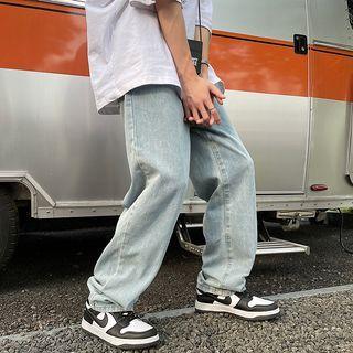 Straight Leg Retro Jeans