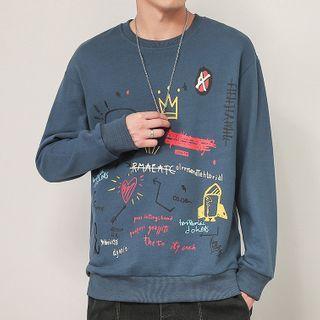 Graffiti Print Sweatshirt