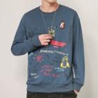 Graffiti Print Sweatshirt