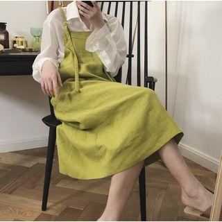Midi Overall Dress
