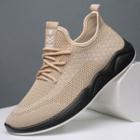 Platform Knit Mesh Sneakers