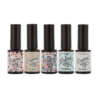 Etude House - Enamelting Gel Nail Colors 48. Snowbell