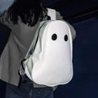 Faux Leather Ghost Themed Backpack