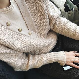 Loose-fit V-neck Sweater