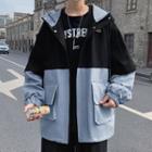 Long-sleeve Two-tone Jacket