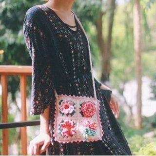 Flower Crossbody Bag / Diy Kit