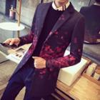 Printed Single-breasted Blazer