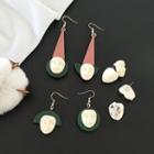 Non-matching Mask-accent Ear Stud / Dangle Earring