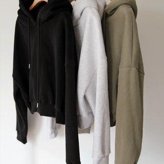 Hooded Napped Pullover