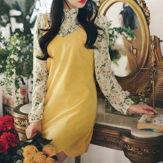 Floral Blouse / Strappy Dress