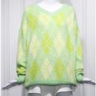 Argyle Sweater / Mini Skirt