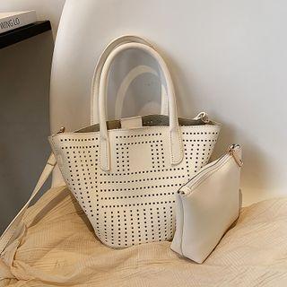 Cut-out Bucket Bag