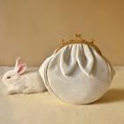 Faux Leather Rabbit Ear Crossbody Bag