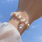 Gemstone Bracelet White - One Size