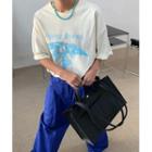Eagle Print Oversize T-shirt
