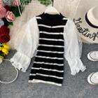 Balloon Sleeve Knit Top