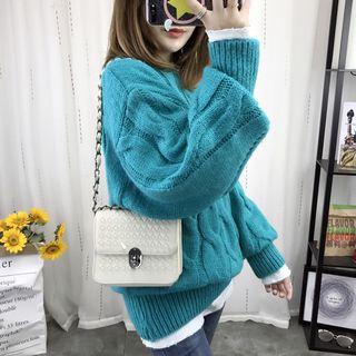 Chunky Cable-knit Sweater