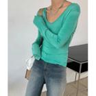 Fitted Silk Blend T-shirt