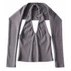 Set: Halter Top + Shrug
