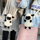 Fleece Sheep Crossbody Bag Sheep - One Size