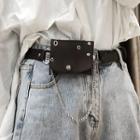 Faux Pearl Waist Bag