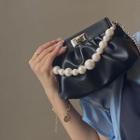 Faux Pearl Mini Handbag