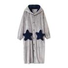 Star Hooded Buttoned Robe / Sleep Pants / Set