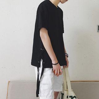 Tie Side Short Sleeve T-shirt