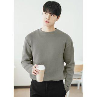 Crew-neck Knit T-shirt