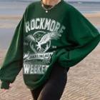Eagle Print Sweatshirt