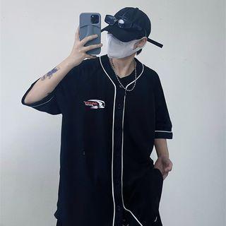 Embroider Oversize Top