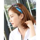 Bow-accent Patterned Hair Band
