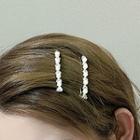Faux Pearl Hair Clip 01 - Pearl Hair Clip - One Size