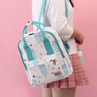 Print Nylon Backpacks